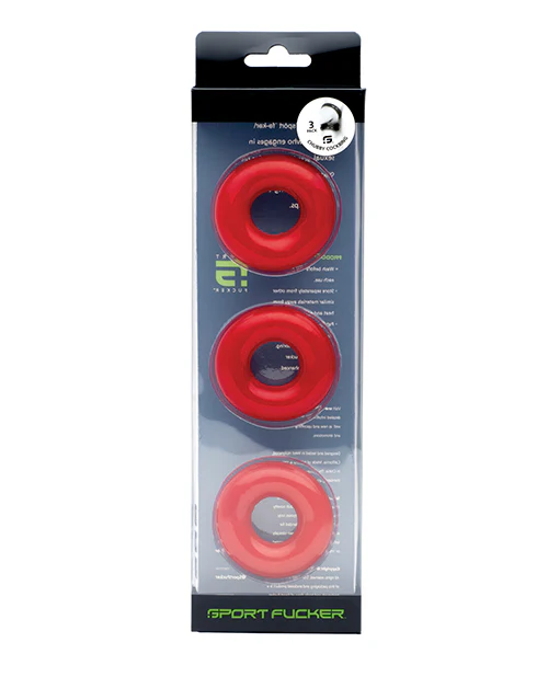 Sport Fucker Chubby Cockring Pack Of 3 - Image 7