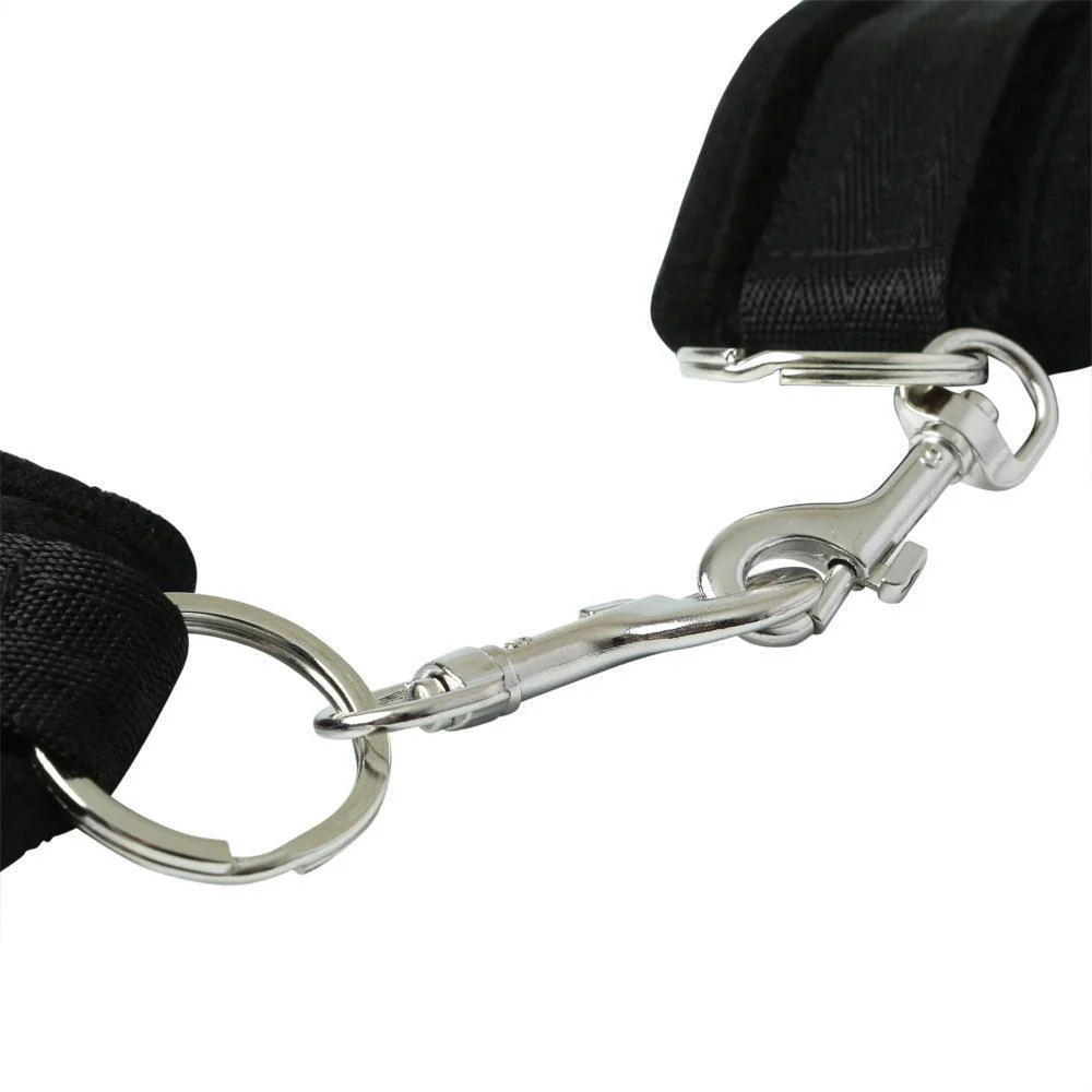 Sportsheets Black Beginner's Handcuff - Image 2