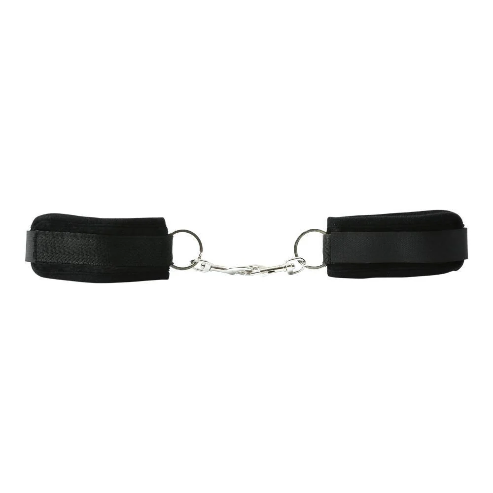 Sportsheets Black Beginner's Handcuff - Image 4