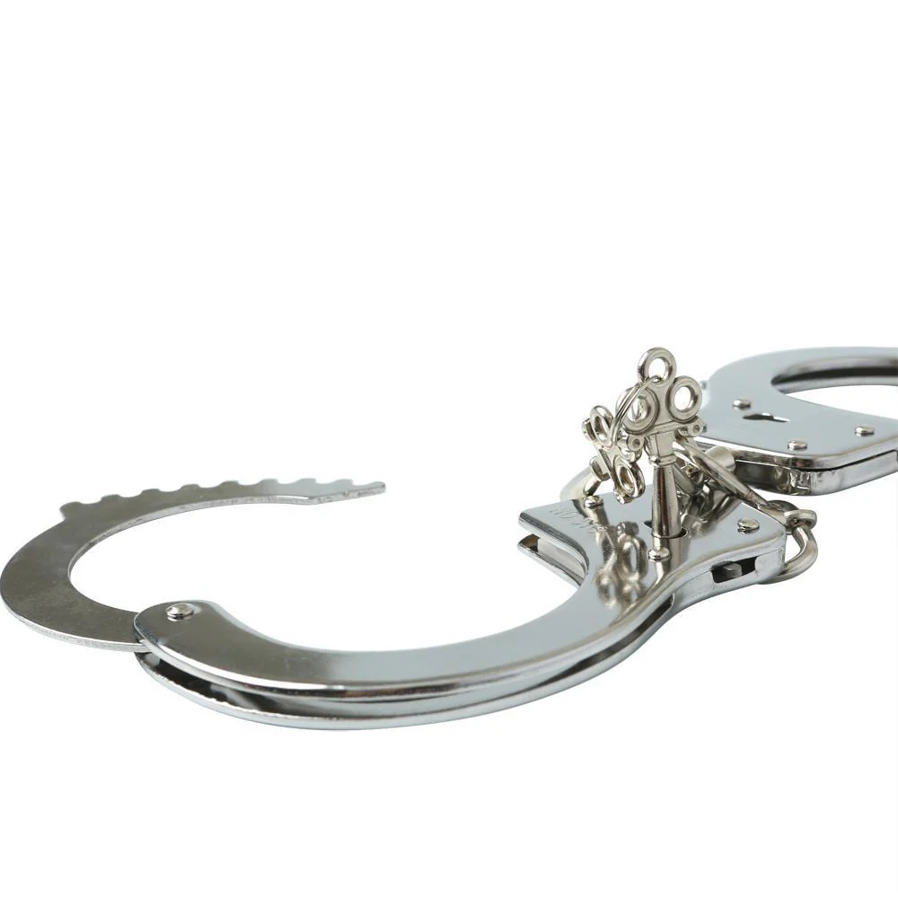 Sportsheets Classic Metal Handcuffs - Image 2