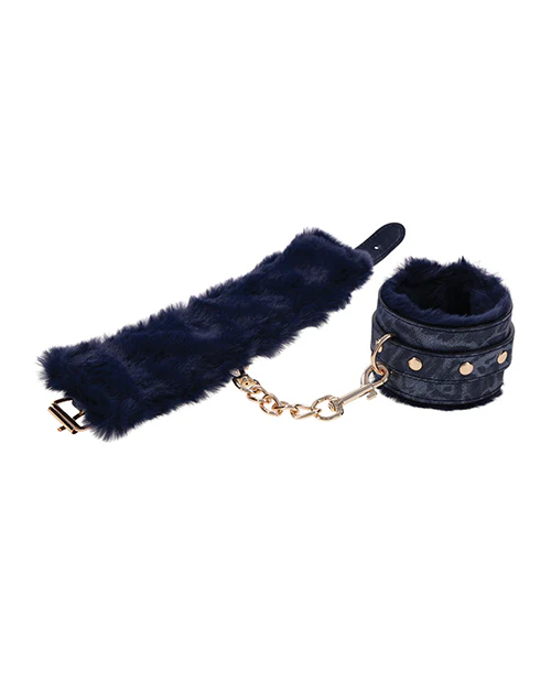 Sportsheets Cougar Fur Wrist Cuffs - Image 3