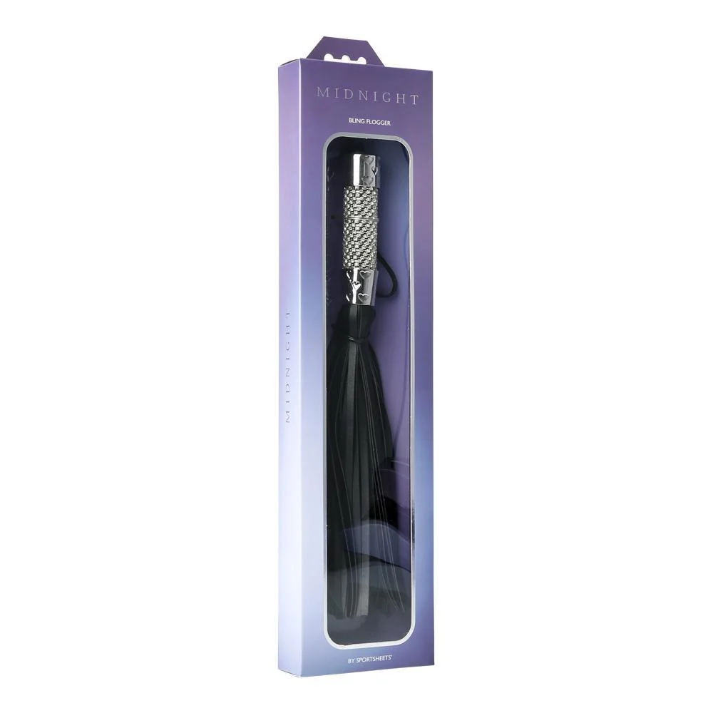 Sportsheets Diamond Gem Handle Flogger - Image 5