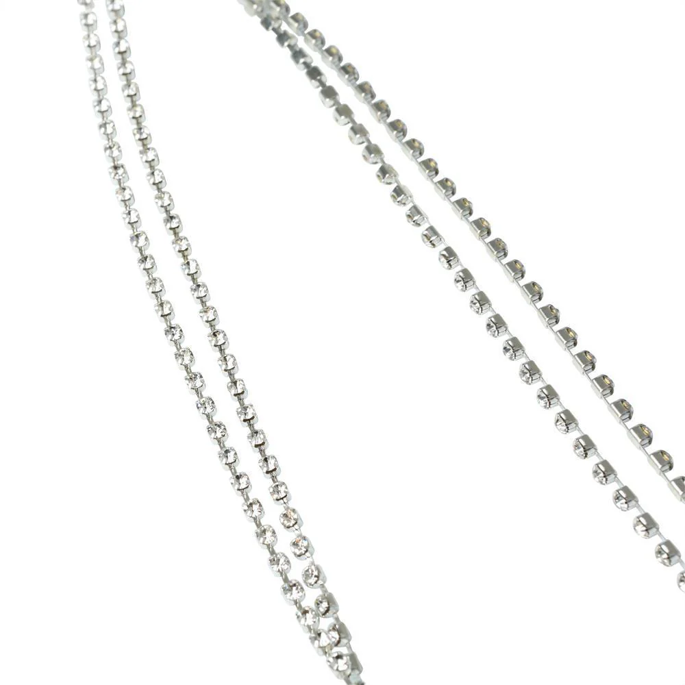 Sportsheets Double Strand Diamond Gem Nipple Clips - Image 3