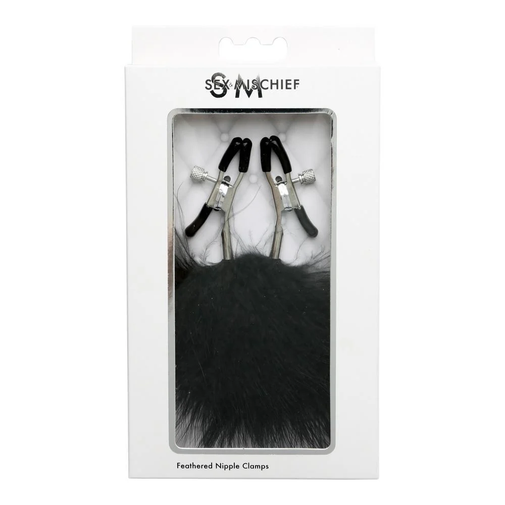 Sportsheets Feathered Nipple Clamps - Image 4