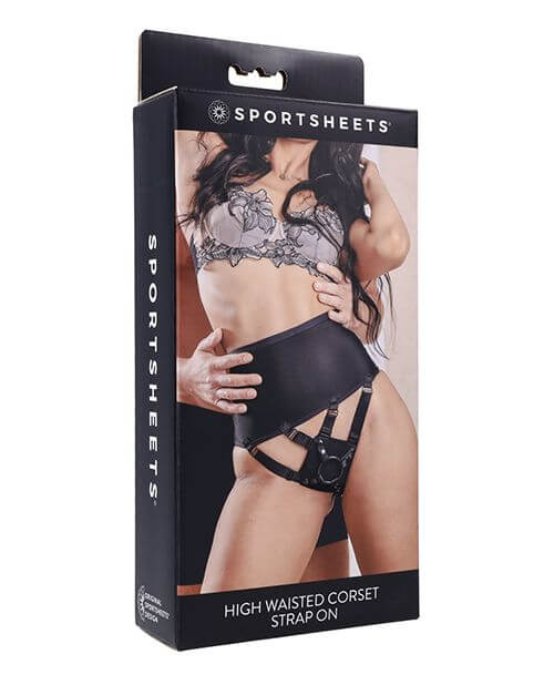Sportsheets High Waisted Strap-On Corset - Image 3