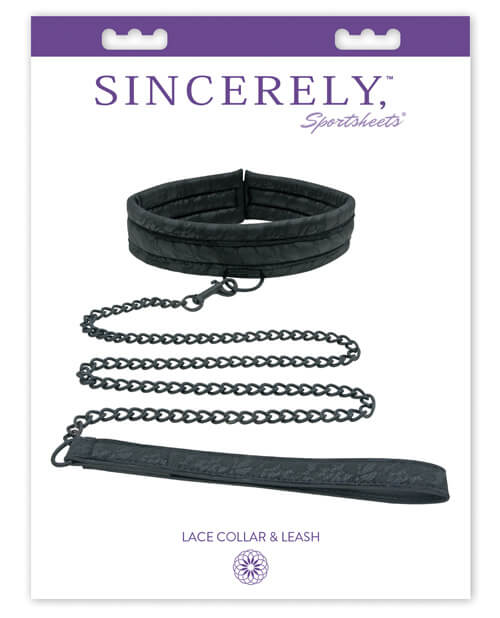 Sportsheets Lace Collar and Leash - Image 7