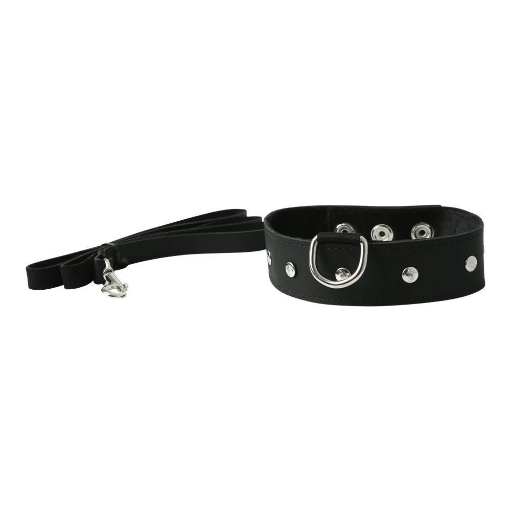 Sportsheets Leather Leash & Collar - Image 5