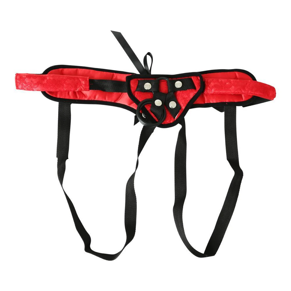 Sportsheets Red Lace Corsette Strap On - Image 5