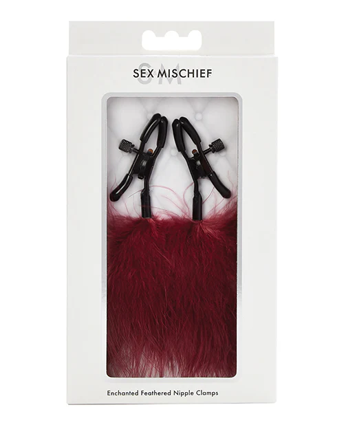 Sportsheets Enchanted Feather Nipple Clamps - Image 2