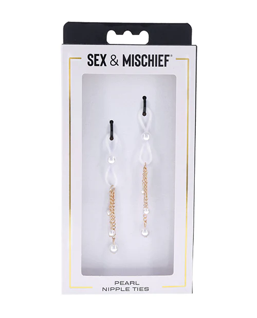 Sportsheets Pearl Nipple Ties - Image 3