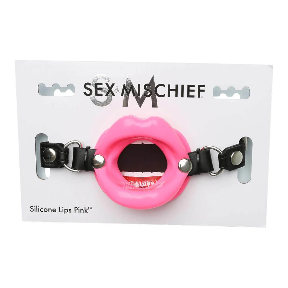 Sportsheets Silicone Lips Mouth Gag - Image 5