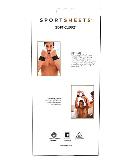 Sportsheets Soft Wrist Cuffs - Image 10