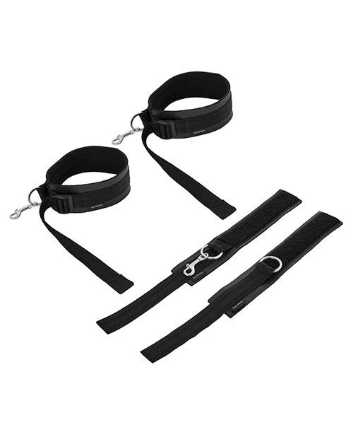 Sportsheets Thigh & Wrist Cuff Set - Image 7