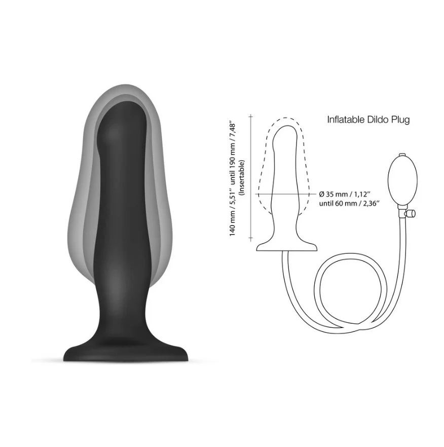 Strap-on-Me Inflatable Dildo Plug - Image 4