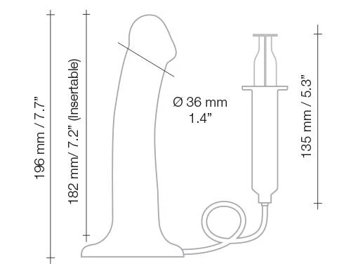 Strap-On-Me Silicone Cum Dildo - Image 7