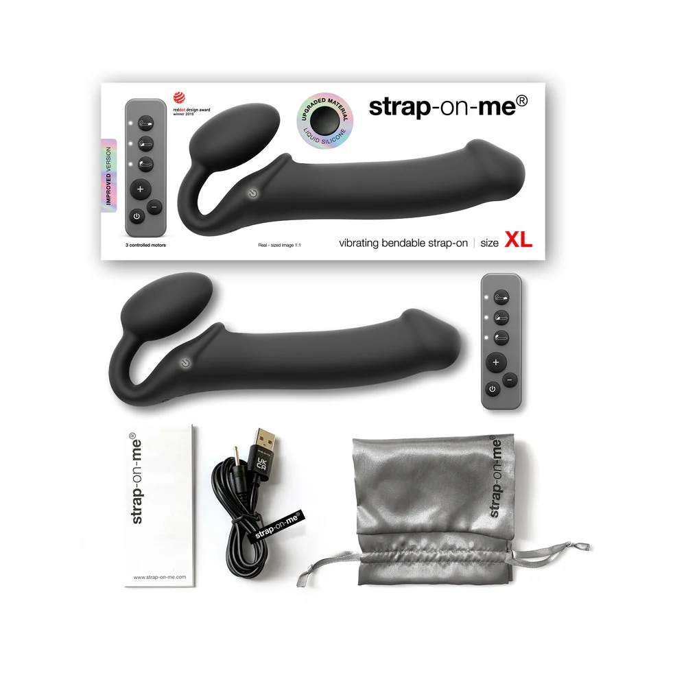Strap-On-Me Vibrating Bendable Strapless Strap-On - Image 17