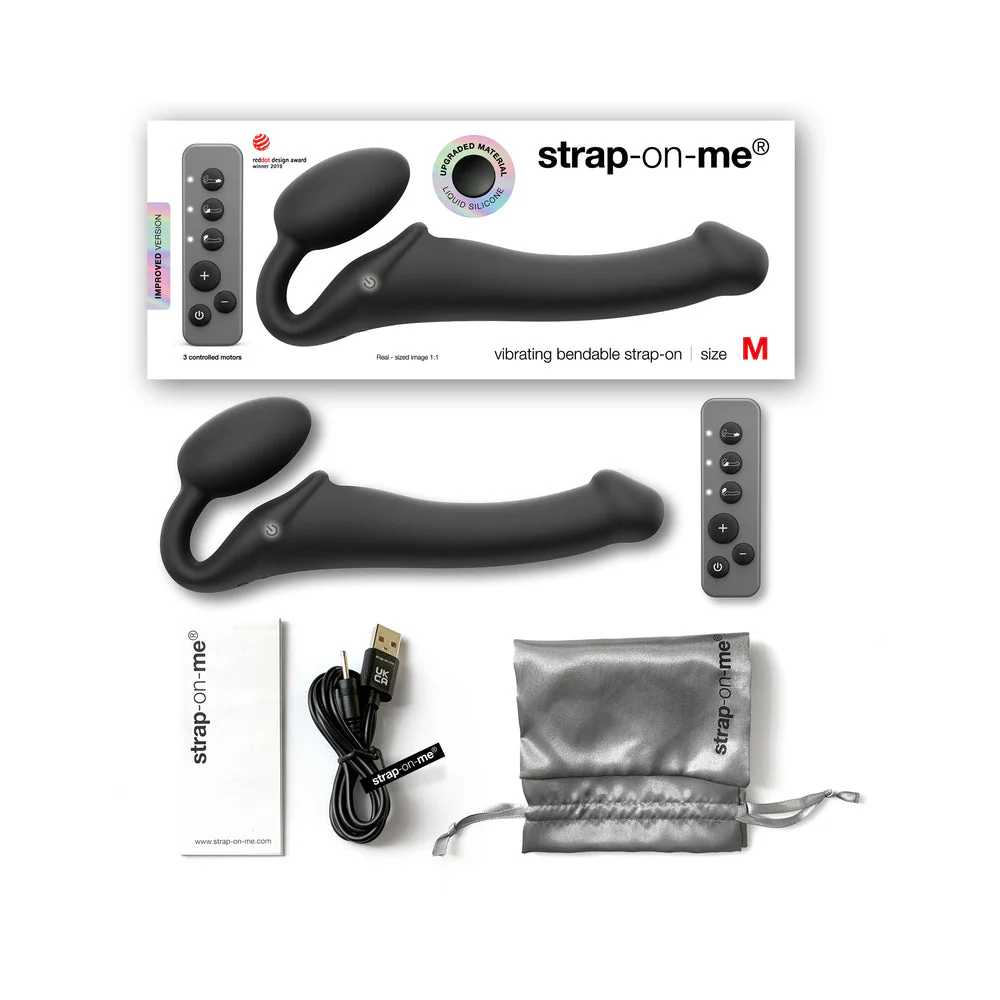 Strap-On-Me Vibrating Bendable Strapless Strap-On - Image 19