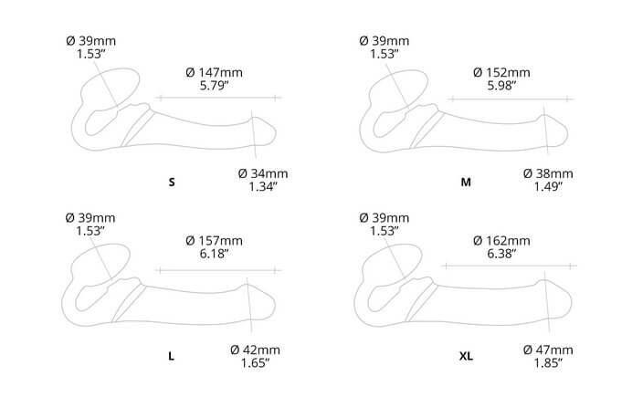Strap-on-Me Vibrating Licking Strapless Strap-on - Image 10