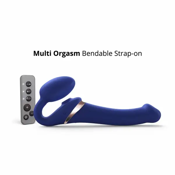 Strap-on-Me Vibrating Licking Strapless Strap-on - Image 3