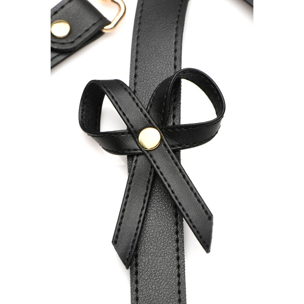 Strict Bondage Harness with Bows - Image 12