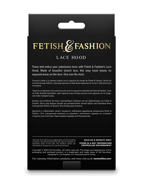 Taboo Lace Hood - Image 6