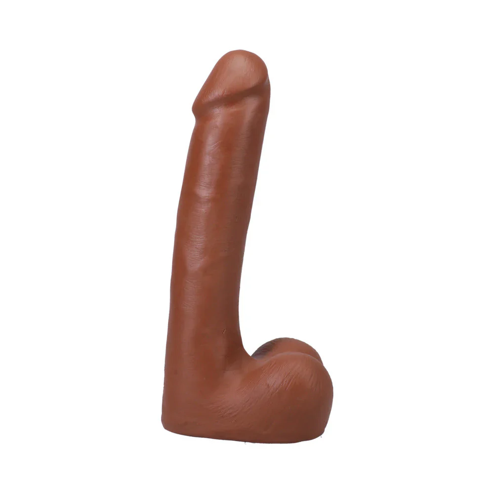 The Realistic Cock 5 in. ULTRASKYN Vac-U-Lock Dildo with Balls Vanilla - Image 10