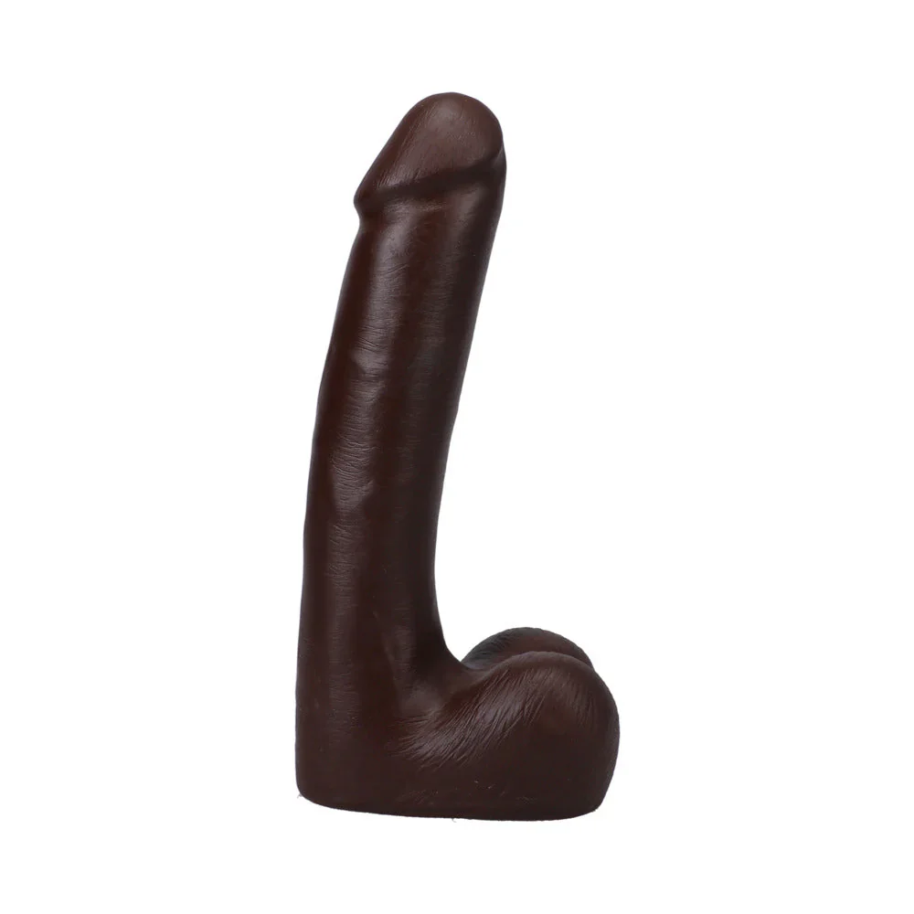 The Realistic Cock 5 in. ULTRASKYN Vac-U-Lock Dildo with Balls Vanilla - Image 11