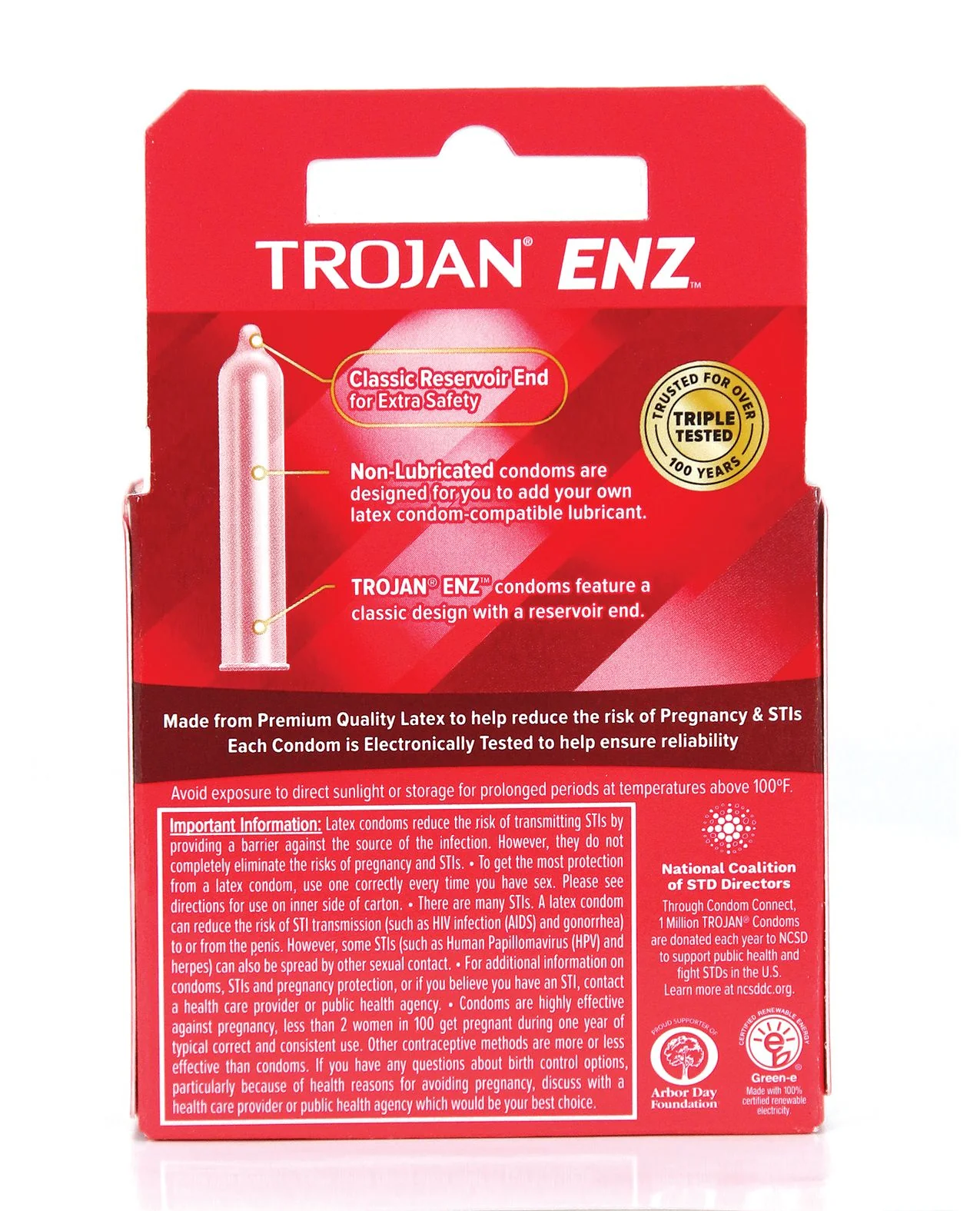 Trojan ENZ without Lubricant - Image 3