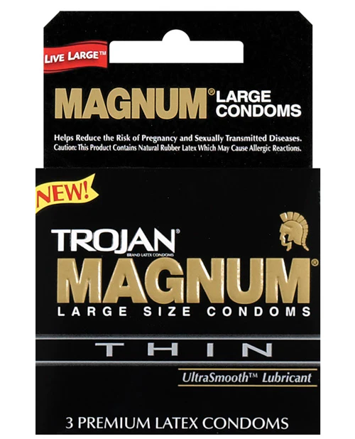 Trojan Magnum Thin Condoms - Image 2