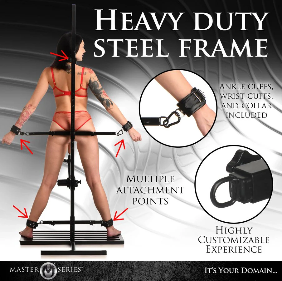 Ultimate Enforcer Forced Orgasm Tower with Sex Machine - Image 7