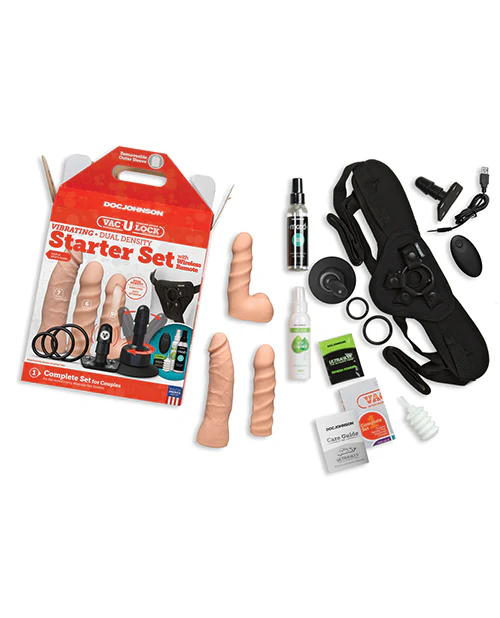Vac-U-Lock Vibrating Dual Density Starter Set - Image 2