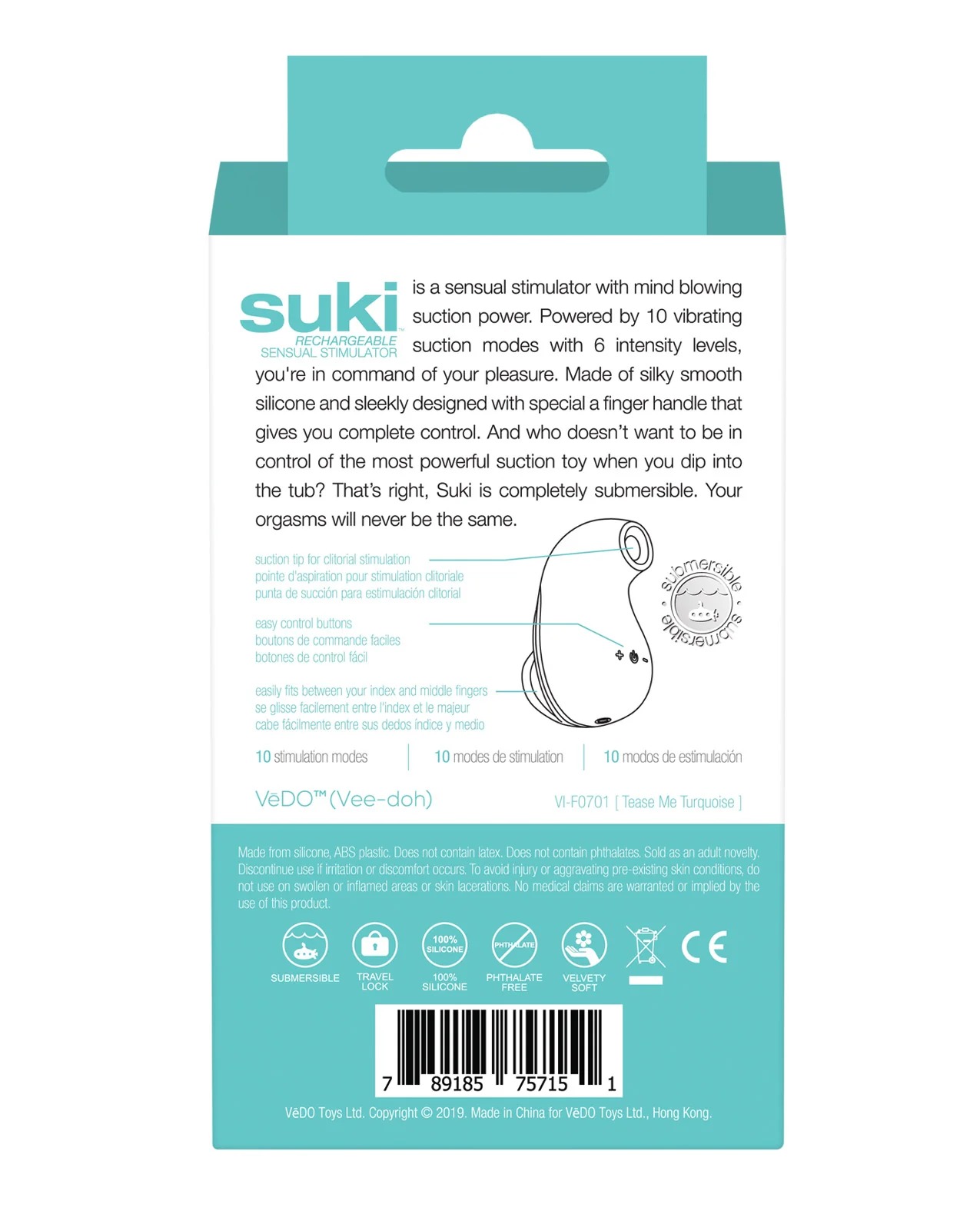 VeDO Suki Rechargeable Sonic Vibe - Image 5