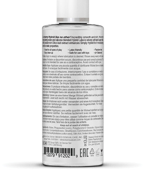Wicked Sensual Care Simply Hybrid Lubricant - Image 4