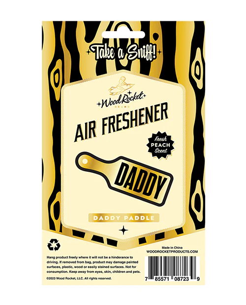 Wood Rocket Daddy Paddle Air Freshener - Image 2