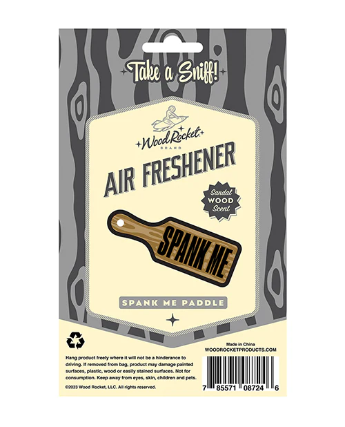 Wood Rocket Spank Me Air Freshener - Image 2
