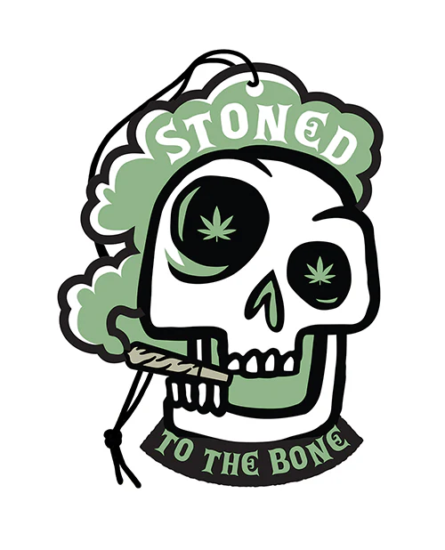 Wood Rocket "Stoned to the Bone" Air Freshener - Image 3