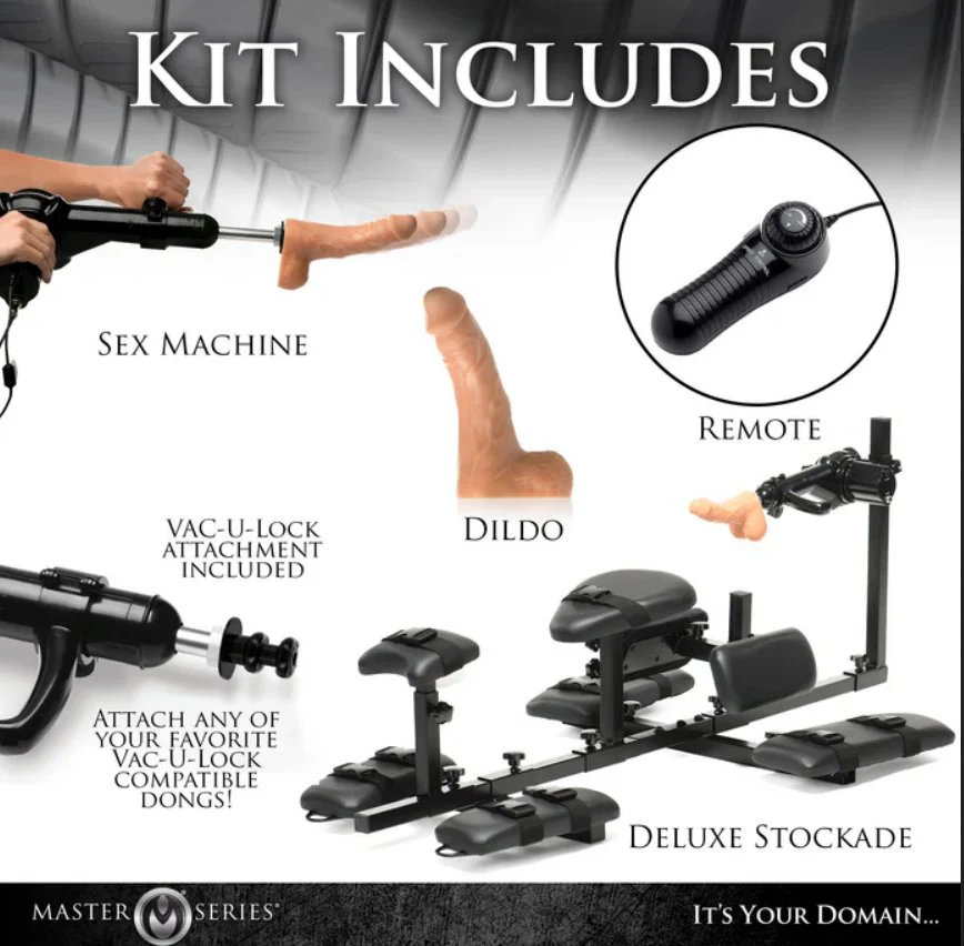 XR Brands Subversion Stockade with Sex Machine - Image 6